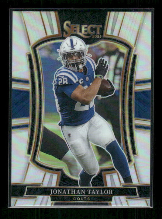 Jonathan Taylor - 2025 Select Football - Premier Silver Prizm
