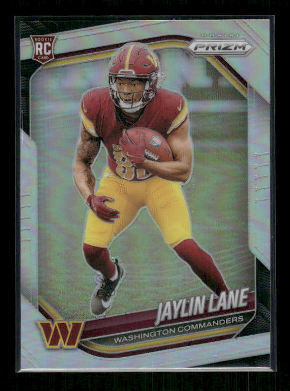 Jaylin Lane - 2025 Prizm Football - Silver Prizm - Rookie