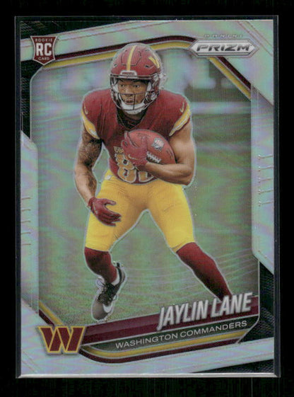 Jaylin Lane - 2025 Prizm Football - Silver Prizm - Rookie
