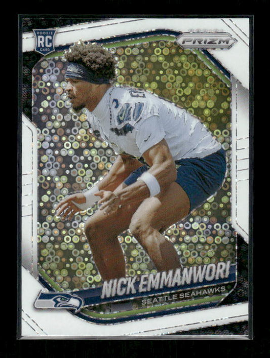 Nick Emmanwori - 2025 Prizm Football - White Disco - Rookie