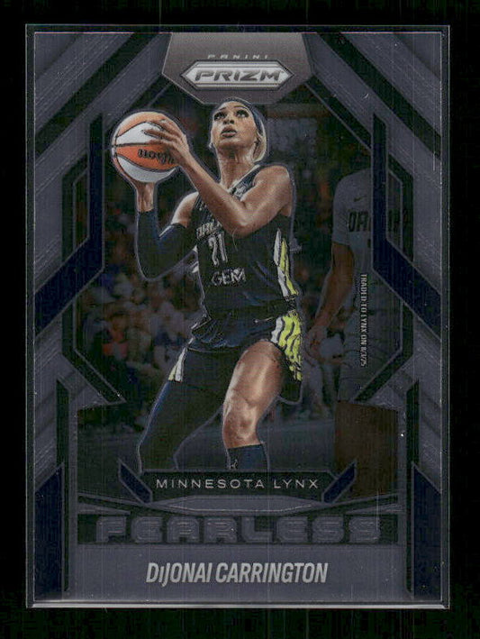 DiJonai Carrington - 2025 Prizm WNBA - Fearless