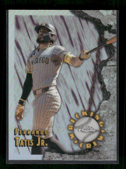 Fernando Tatis Jr. - 2026 Topps Chrome Baseball - Wrecking Crew