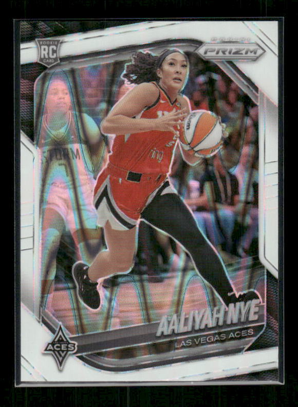 Aaliyah Nye - 2025 Prizm WNBA - White Seismic - Rookie