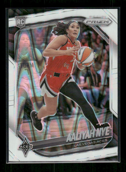 Aaliyah Nye - 2025 Prizm WNBA - White Seismic - Rookie