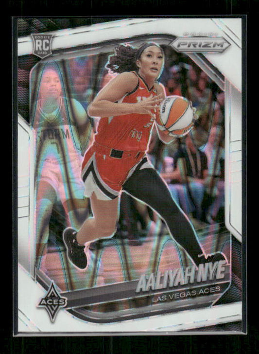 Aaliyah Nye - 2025 Prizm WNBA - White Seismic - Rookie