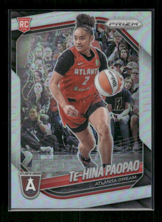 Te Hina Paopao - 2025 Prizm WNBA - Silver Prizm - Rookie
