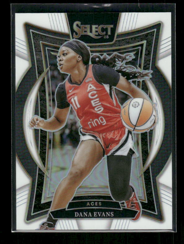 Dana Evans - 2025 Select WNBA - White Prizm /99