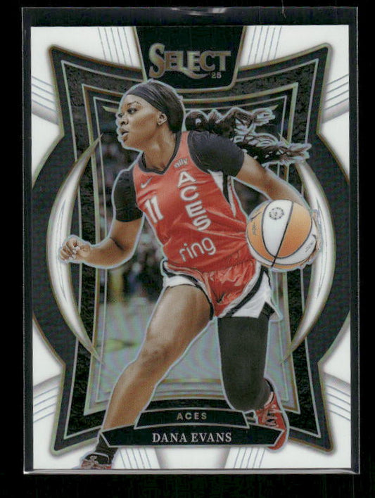 Dana Evans - 2025 Select WNBA - White Prizm /99