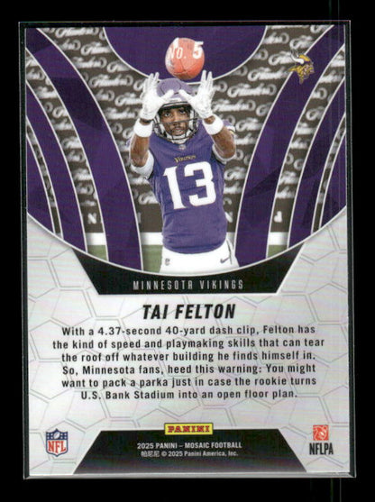 Tai Felton - 2025 Mosaic Football - Mosaic Elevate