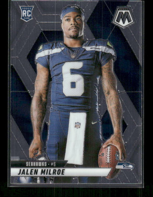 Jalen Milroe - 2025 Mosaic Football - Rookie Variation