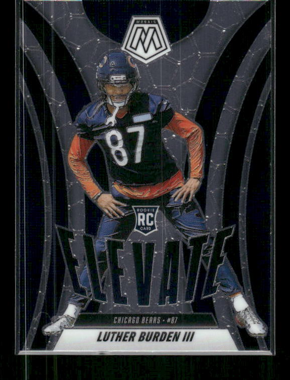 Luther Burden III - 2025 Mosaic Football - Elevate - Rookie