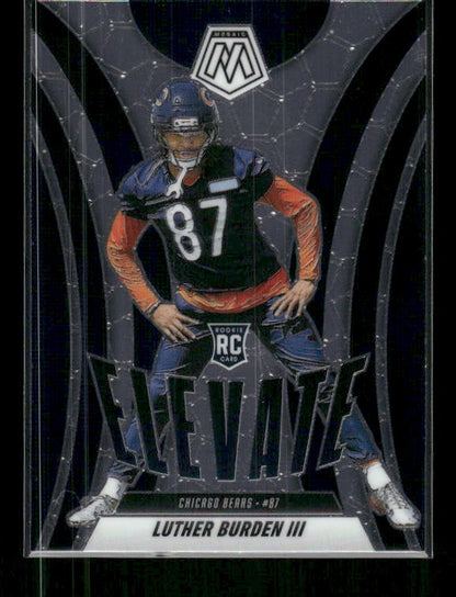 Luther Burden III - 2025 Mosaic Football - Elevate - Rookie