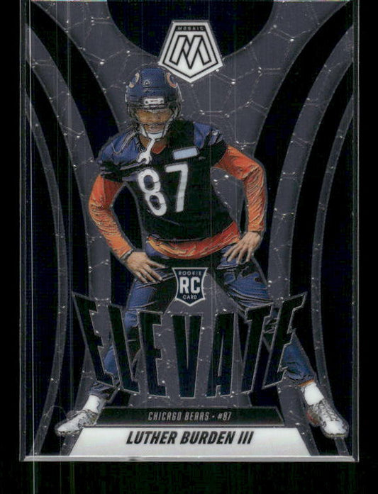 Luther Burden III - 2025 Mosaic Football - Elevate - Rookie