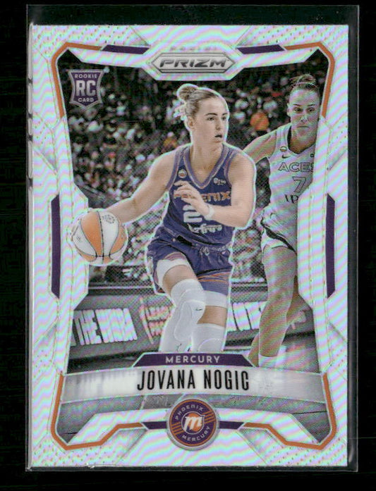 Jovana Nogic - 2026 Prizm WNBA - Silver Prizm - Rookie