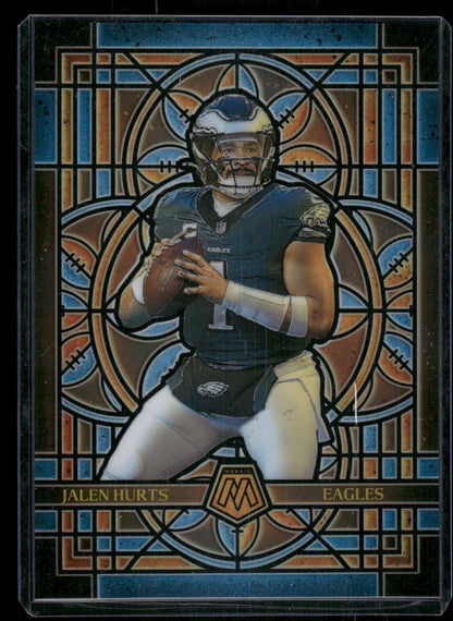 Jalen Hurts - 2025 Mosaic Football - Jumbo / Oversized Stained Glass