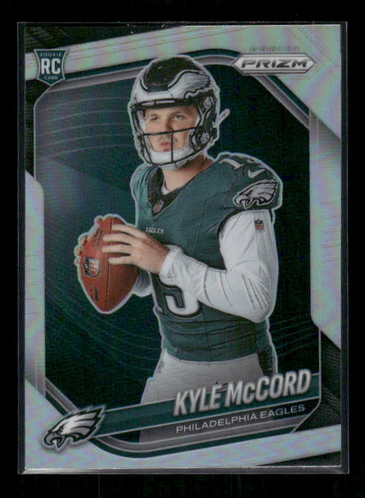 Kyle McCord - 2025 Prizm Football - Silver Prizm - Rookie Variation