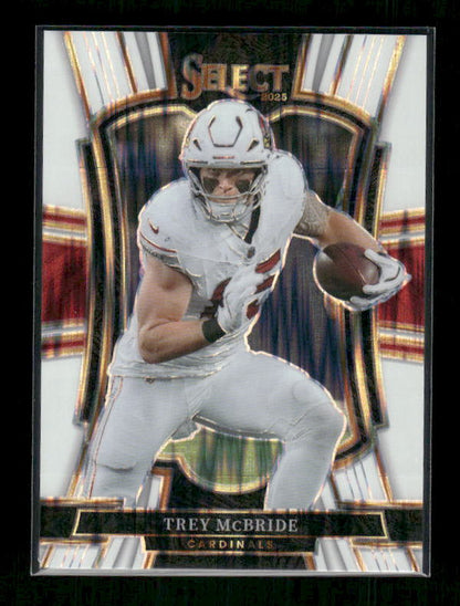Trey McBride - 2025 Select Football - Premier White Shock /799