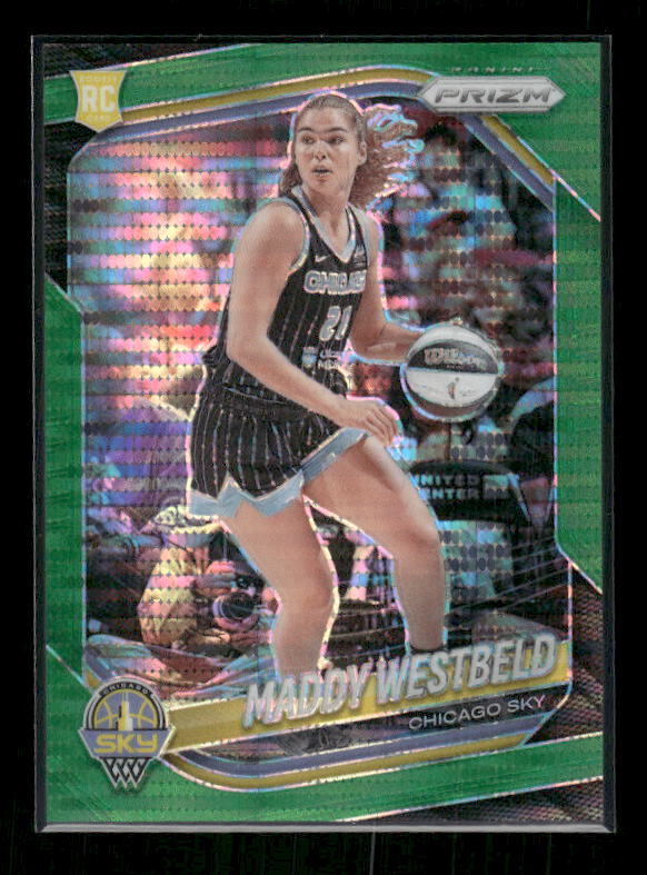 Maddy Westbeld - 2025 Prizm WNBA - Green Pulsar /25 - Rookie