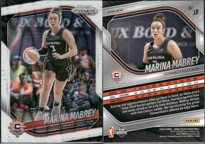Marina Mabrey - 2025 Prizm WNBA 7 Card Lot