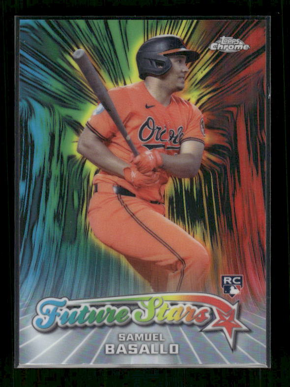 Samuel Basallo - 2026 Topps Chrome Baseball - Future Stars - Rookie