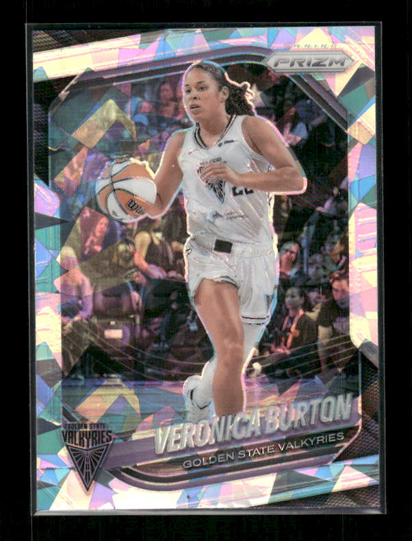 Veronica Burton - 2025 Prizm WNBA - Cracked Ice