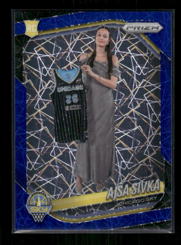 Ajsa Sivka - 2025 Prizm WNBA - Blue Velocity - Rookie