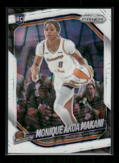 Monique Akoa Makani - 2025 Prizm WNBA - White Seismic - Rookie