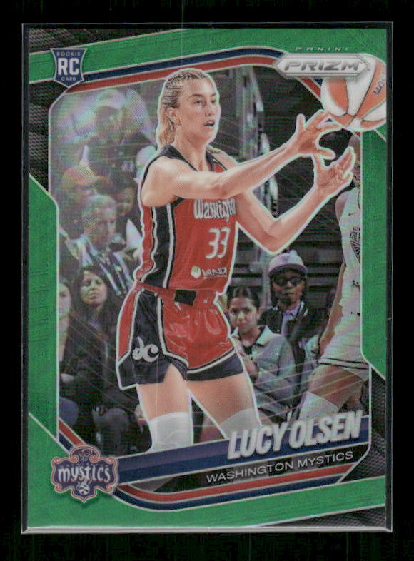 Lucy Olsen - 2025 Prizm WNBA - Green Prizm - Rookie