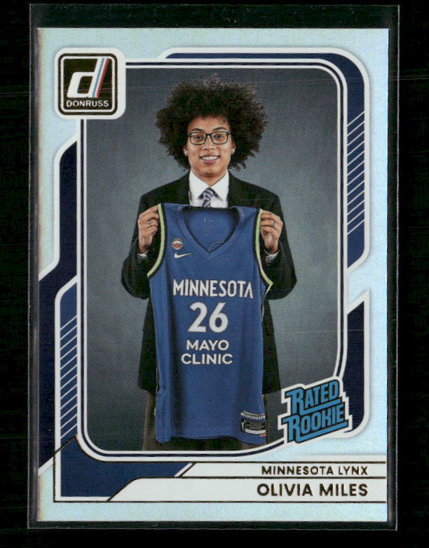 Olivia Miles - 2026 Donruss WNBA - Holo - Rated Rookie