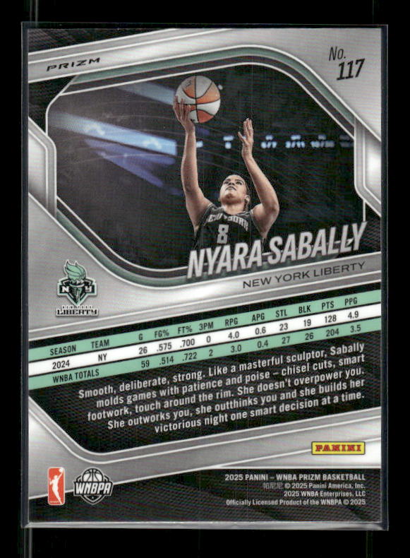 Nyara Sabally - 2025 Prizm WNBA - Ice Prizm
