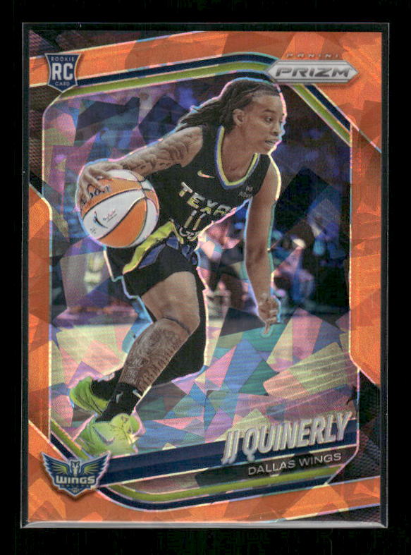 JJ Quinerly - 2025 Prizm WNBA - Orange Ice - Rookie