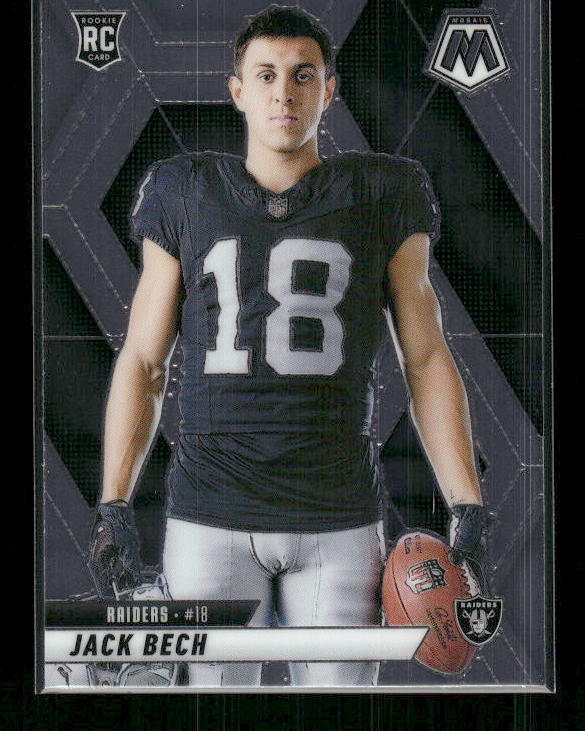 Jack Bech - 2025 Mosaic Football - Rookie Variation