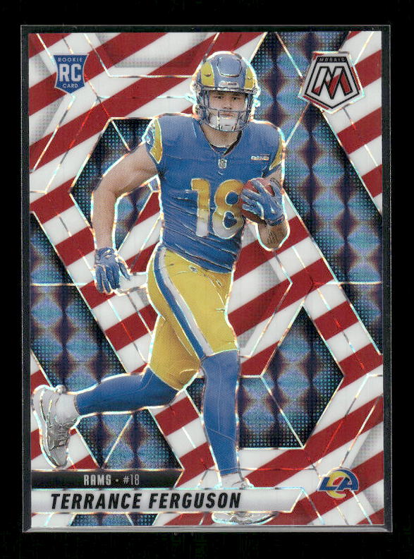 Terrance Ferguson - 2025 Mosaic Football - Red White Stripe - Rookie
