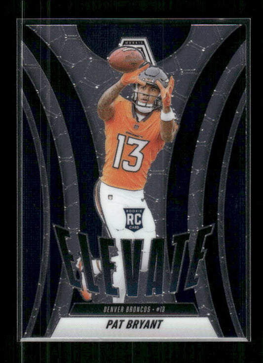 Pat Bryant - 2025 Mosaic Football - Elevate - Rookie