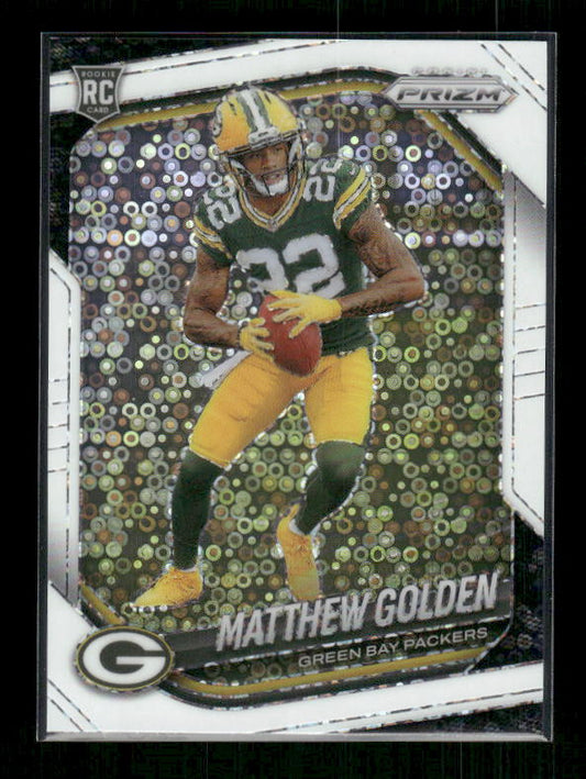Matthew Golden - 2025 Prizm Football - White Disco - Rookie