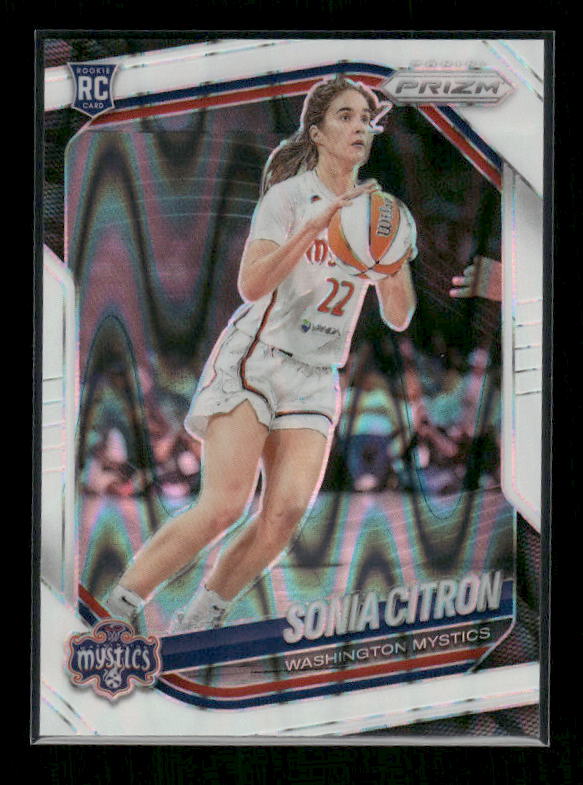 Sonia Citron - 2025 Prizm WNBA - White Seismic - Rookie