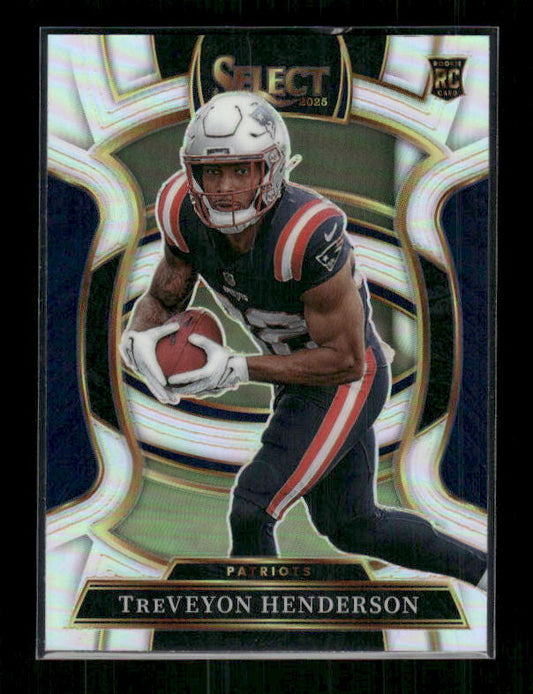 TreVeyon Henderson - 2025 Select Football - Silver Prizm - Rookie