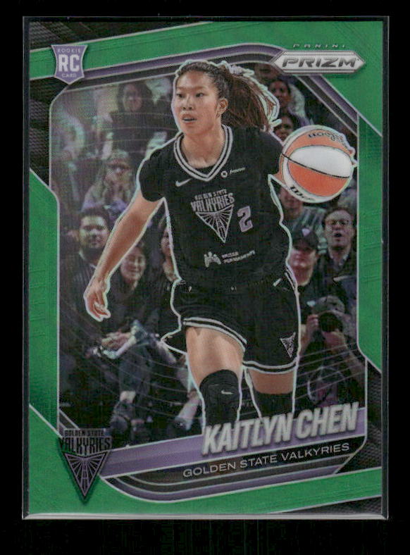 Kaitlyn Chen - 2025 Prizm WNBA - Green Prizm - Rookie