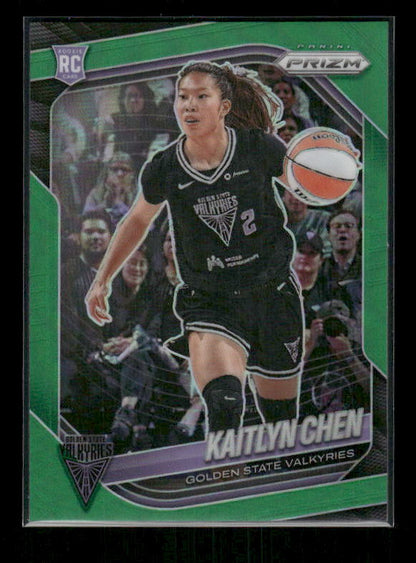 Kaitlyn Chen - 2025 Prizm WNBA - Green Prizm - Rookie