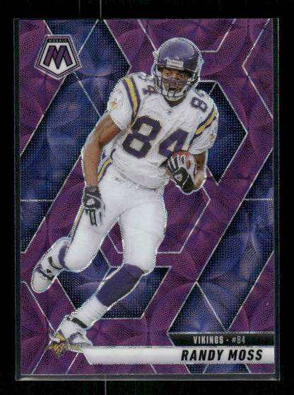 Randy Moss - 2025 Mosaic Football - Purple Scope