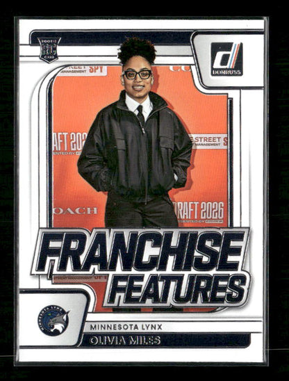 Olivia Miles - 2026 Donruss WNBA - Franchise Features - Rookie