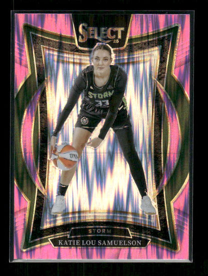 Katie Lou Samuelson - 2025 Select WNBA - Pink Flash