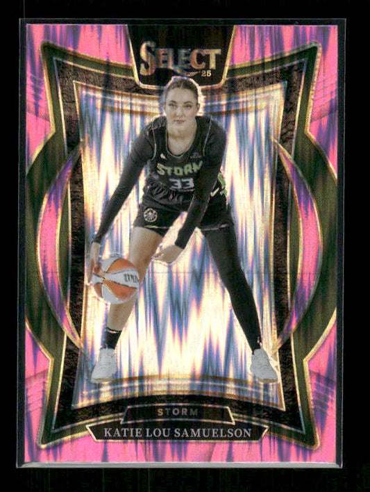 Katie Lou Samuelson - 2025 Select WNBA - Pink Flash