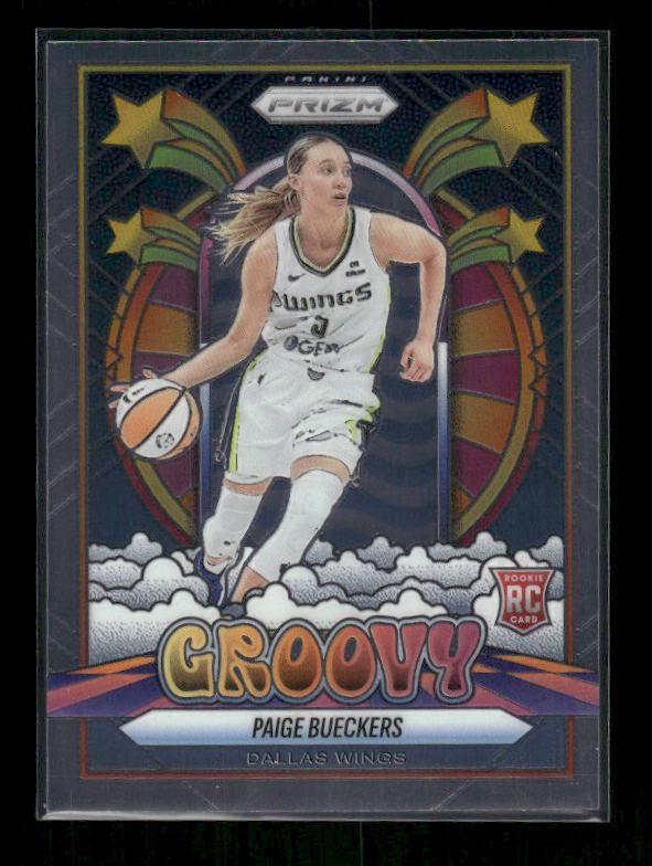 Paige Bueckers - 2025 Prizm WNBA - Groovy - Rookie