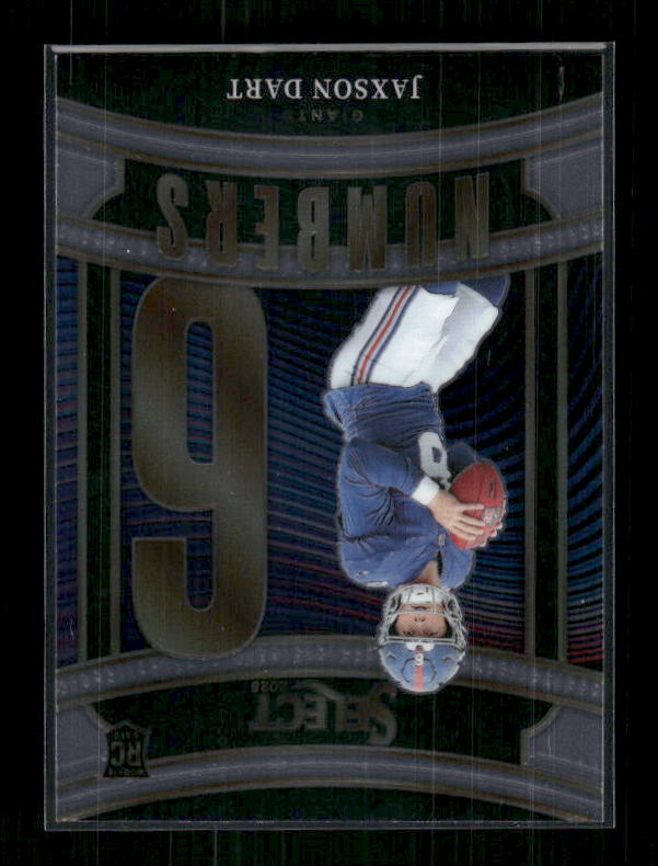 Jaxson Dart - 2025 Select Football - Numbers - Rookie
