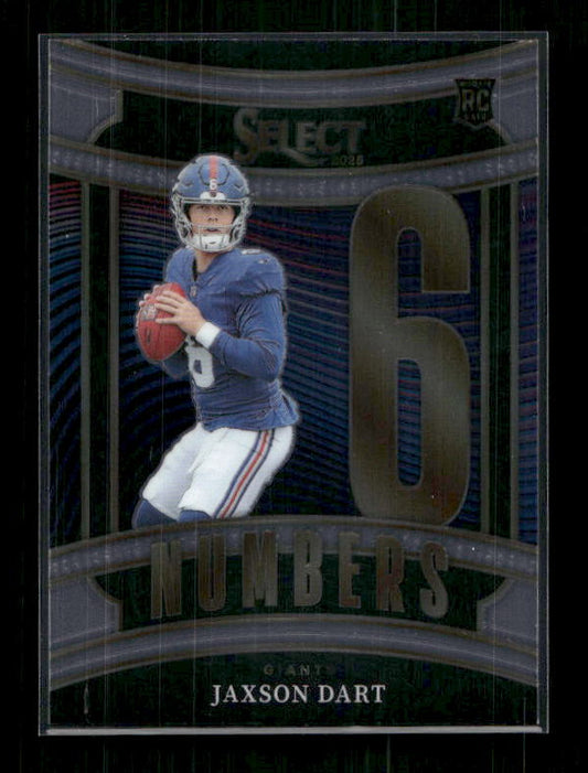 Jaxson Dart - 2025 Select Football - Numbers - Rookie
