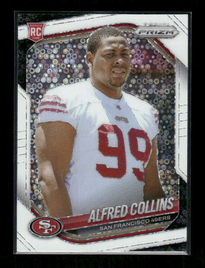 Alfred Collins - 2025 Prizm Football - White Disco - Rookie