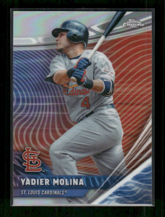 Yadier Molina - 2026 Topps Chrome Baseball - Chrome Rivals Away