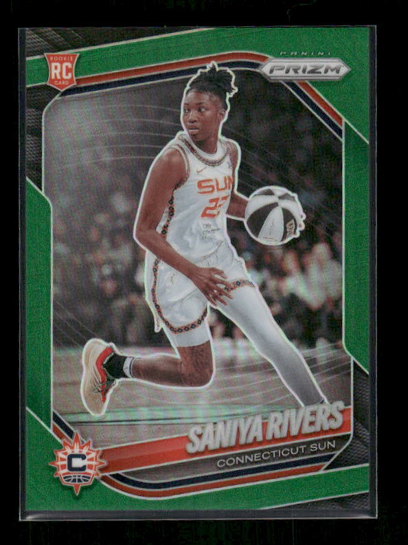 Saniya Rivers - 2025 Prizm WNBA - Green Prizm - Rookie