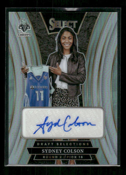 Sydney Colson - 2025 Select WNBA - Silver Draft Selections Auto